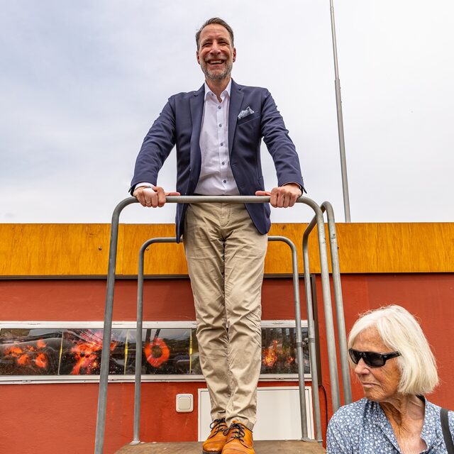 Bürgermeister Schmalfuß behält den Überblick!
